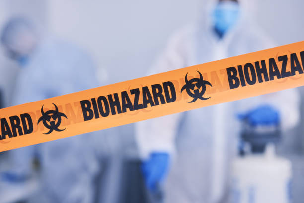 Professional Biohazard technician working in White Plains, NC